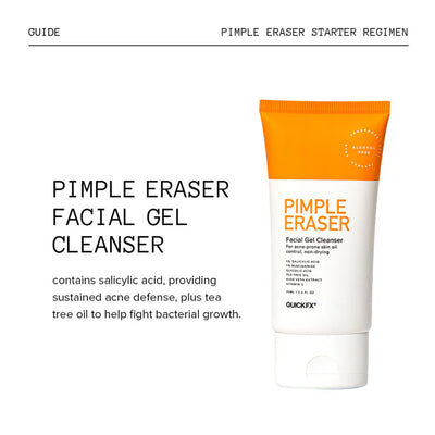 QUICKFX Pimple Eraser Facial Gel Cleanser 75ml