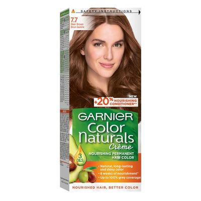 Garnier Color Naturals Permanent Hair Color – Shade 7.7 Deer Brown