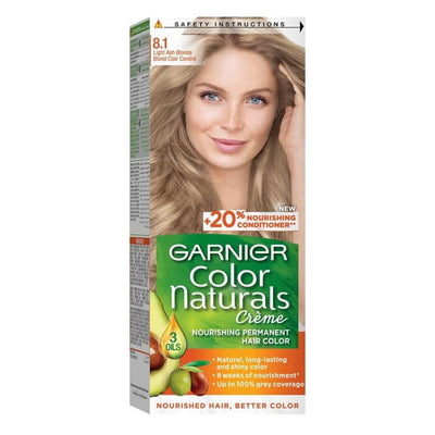 Garnier Color Naturals Light Ash Blonde 8.1 Hair Dye