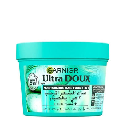Garnier Ultra Doux 3-in-1 Aloe Hair Food Mask for Normal Hair – 390ml